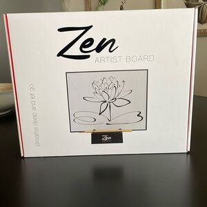 Zen Life Artist Board Painting Practice Mindfulness Live In The Moment